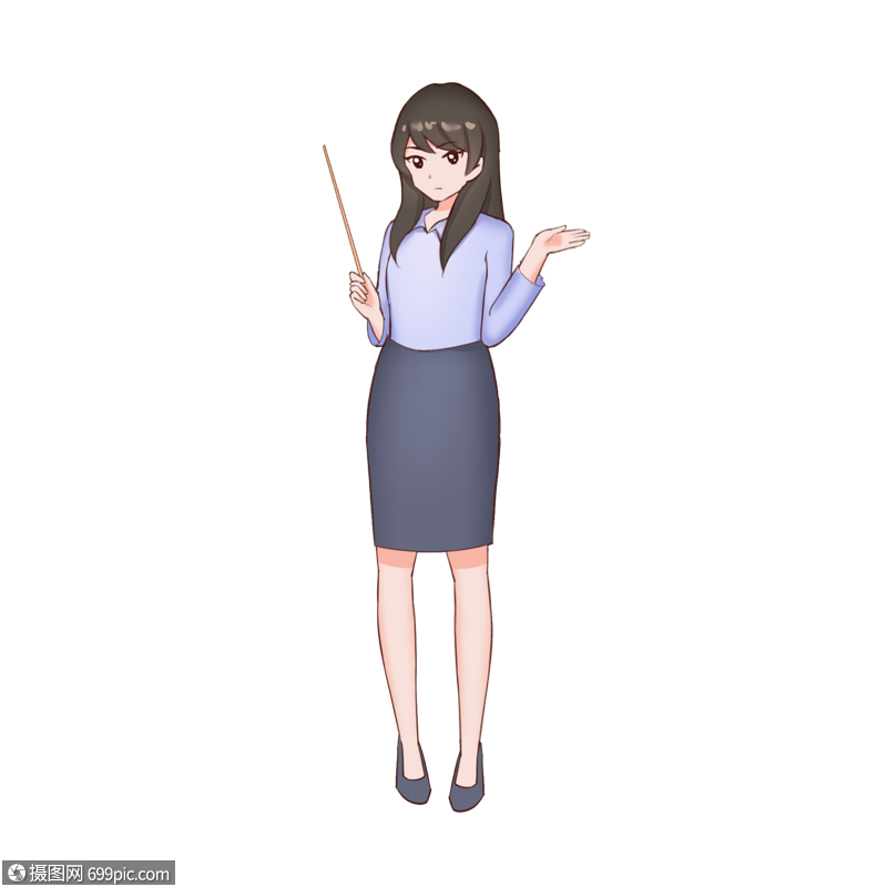 教鞭轻扬的时光——致敬手绘里的女教师